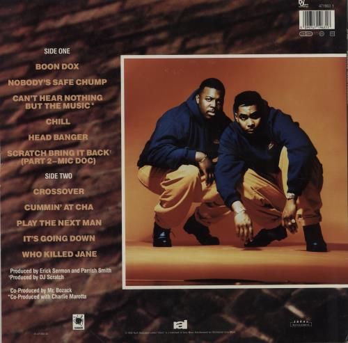 E.P.M.D. Business Never Personal Dutch vinyl LP album (LP record